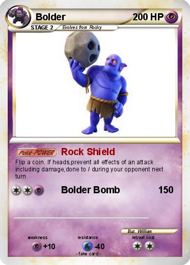 Pokemon Bolder