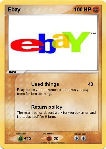 Pokemon Ebay