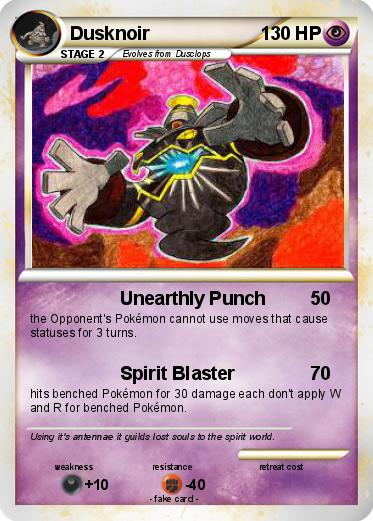 Pokemon Dusknoir