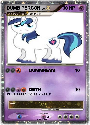 Pokemon DUMB PERSON