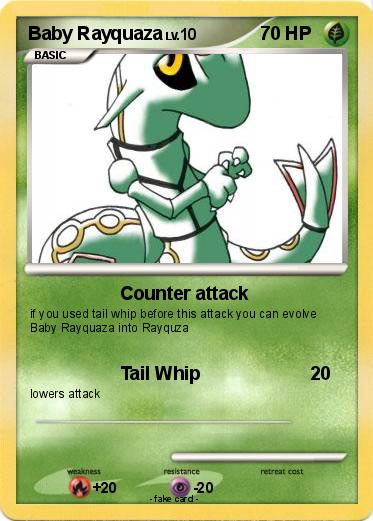 Pokemon Baby Rayquaza