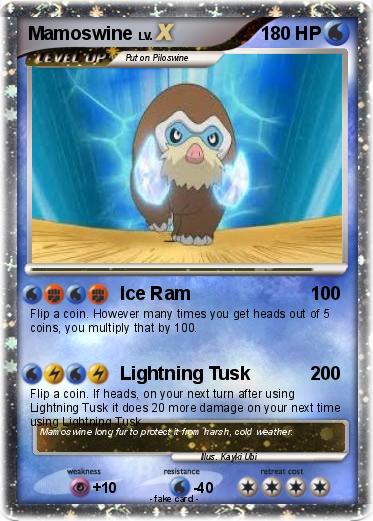 Pokemon Mamoswine