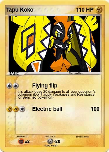 Pokemon Tapu Koko