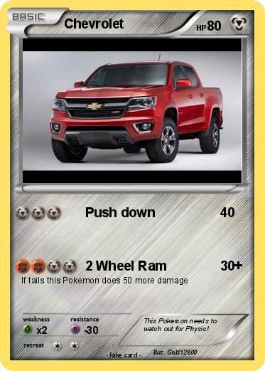 Pokemon Chevrolet