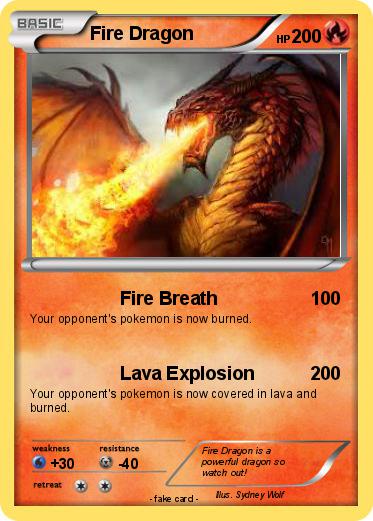 Pokemon Fire Dragon