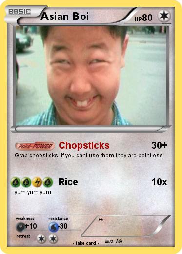Pokemon Asian Boi