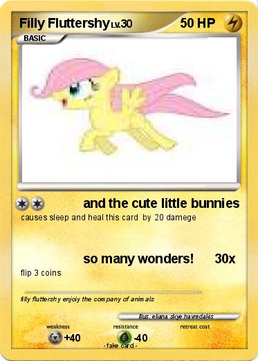 Pokemon Filly Fluttershy