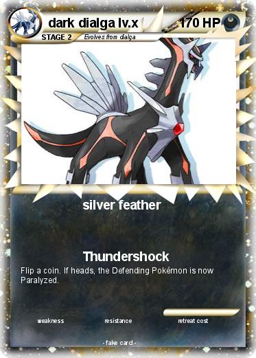 Pokemon dark dialga lv.x