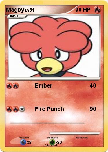 Pokemon Magby