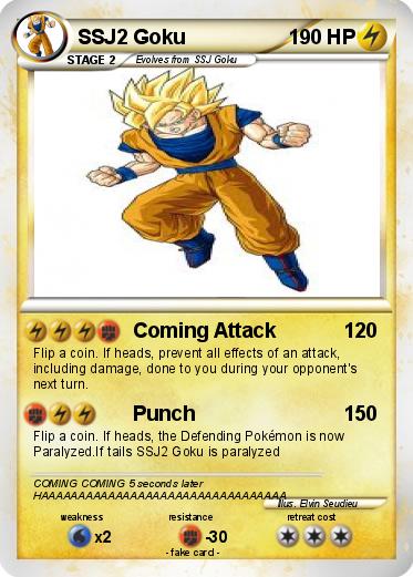 Pokemon SSJ2 Goku