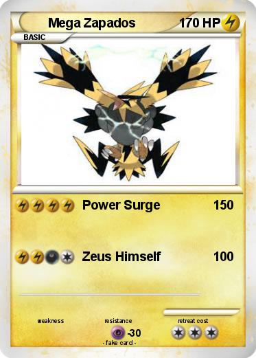Pokemon Mega Zapados
