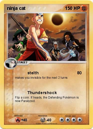 Pokemon ninja cat
