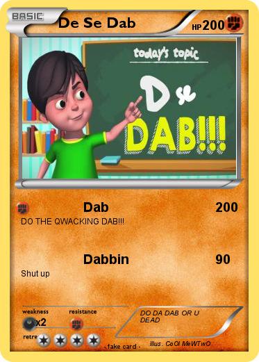 Pokemon De Se Dab
