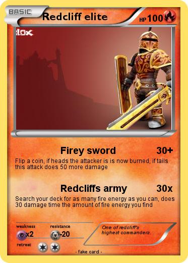 Pokemon Redcliff elite