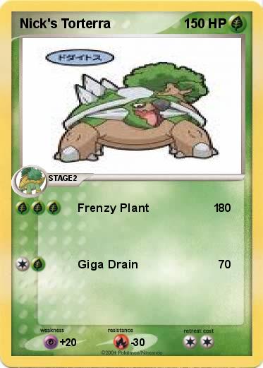 Pokemon Nick's Torterra