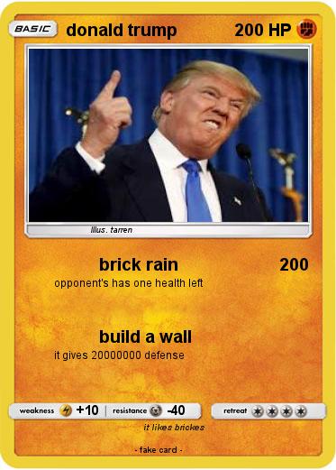 Pokemon donald trump