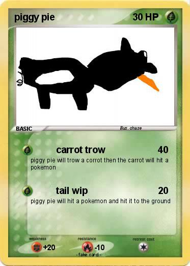 Pokemon piggy pie