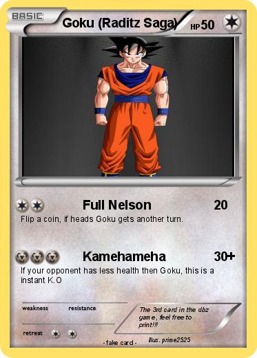 Pokemon Goku (Raditz Saga)