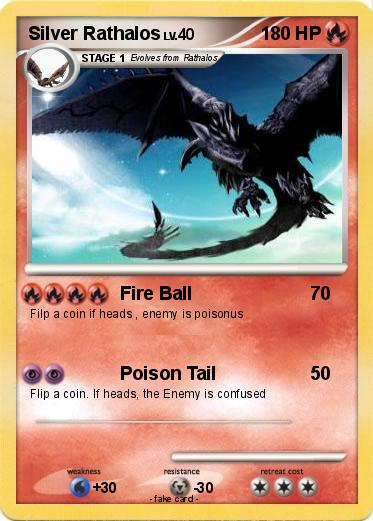 Pokemon Silver Rathalos