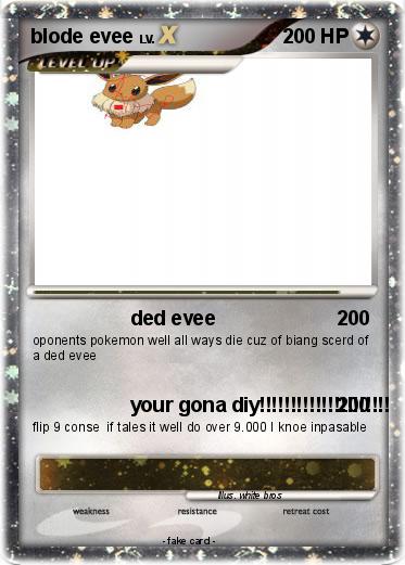 Pokemon blode evee