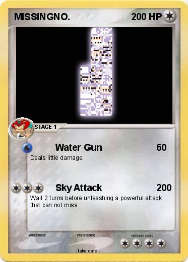 Pokemon MISSINGNO.