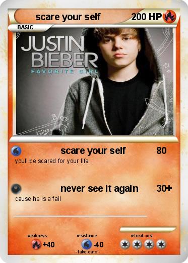 Pokemon scare your self