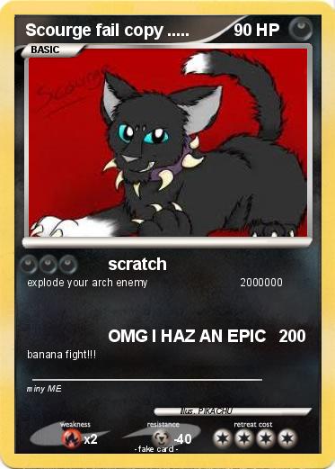 Pokemon Scourge fail copy .....
