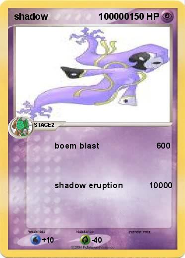 Pokemon shadow                    100000        