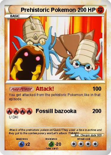 Pokemon Prehistoric Pokemon