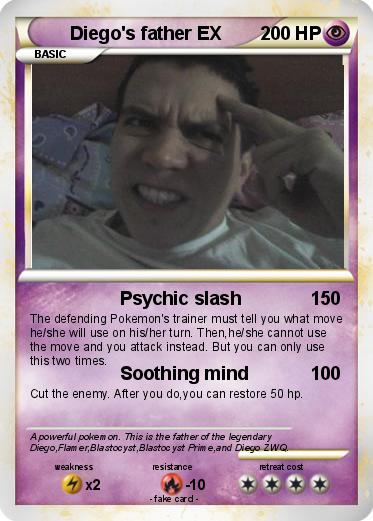 Pokemon Diego's father EX