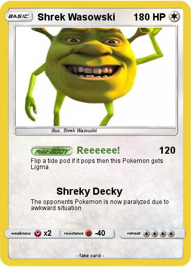 Pokemon Shrek Wasowski
