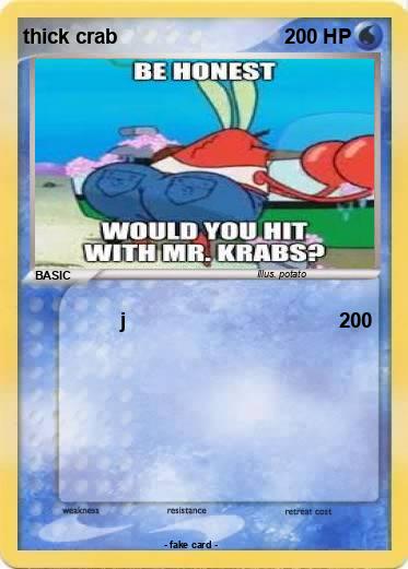 Pokemon thick crab