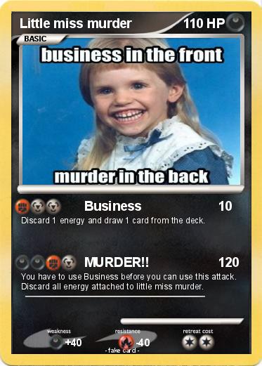 Pokemon Little miss murder
