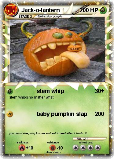 Pokemon Jack-o-lantern