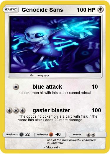 Pokemon Genocide Sans