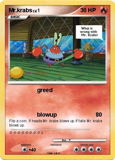 Pokemon Mr.krabs