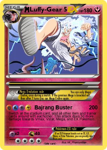 Pokemon Luffy-Gear 5