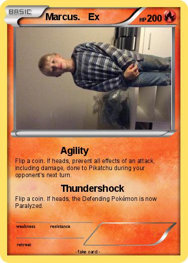 Pokemon Marcus.   Ex