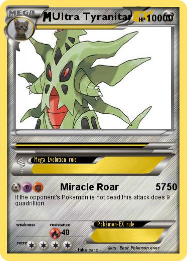 Pokemon Ultra Tyranitar