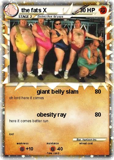Pokemon the fats X