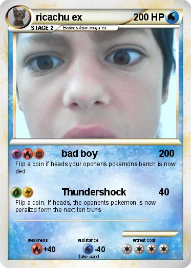 Pokemon ricachu ex