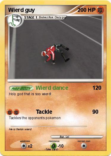 Pokemon Wierd guy