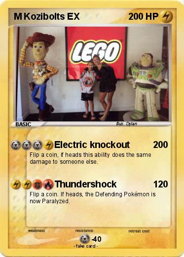 Pokemon M Kozibolts EX