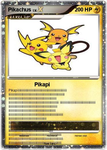 Pokemon Pikachus