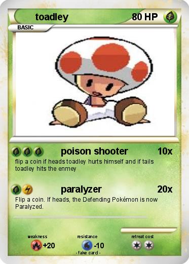 Pokemon toadley