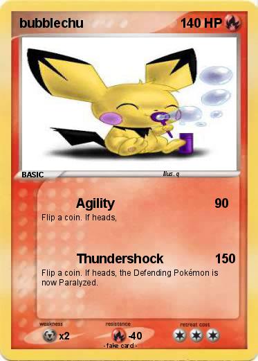 Pokemon bubblechu