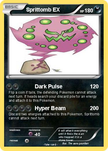 Pokemon Sprittomb EX