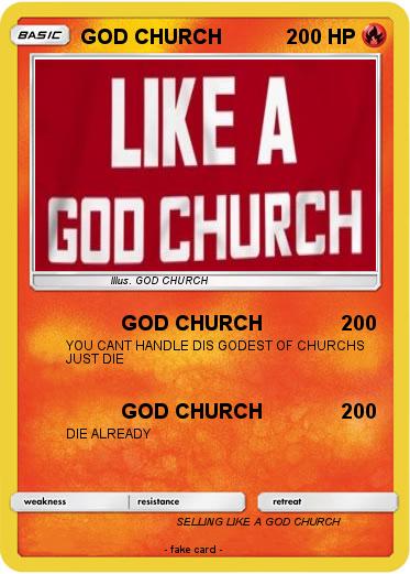 Pokemon GOD CHURCH