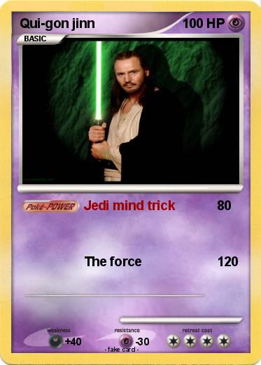 Pokemon Qui-gon jinn