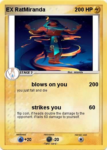 Pokemon EX RatMiranda